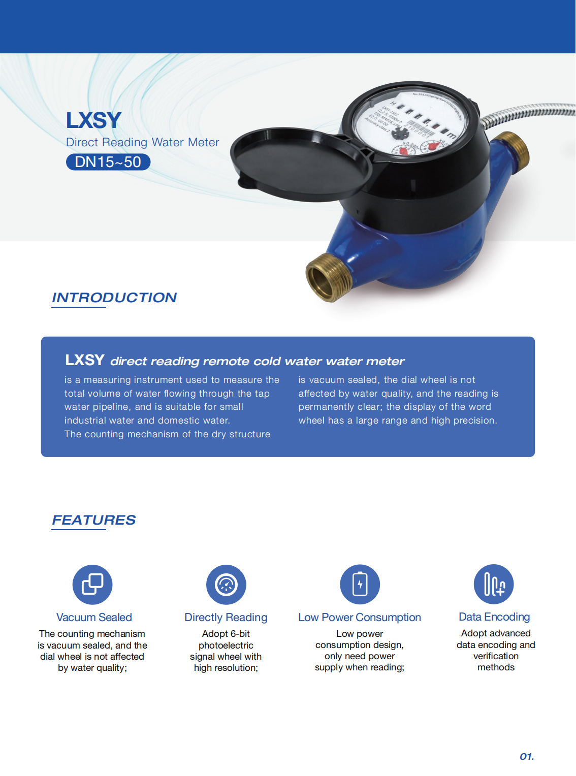 Direct Reading Remote Cold Water Water Supplier Direct Reading Remote Cold Water Water Supplier