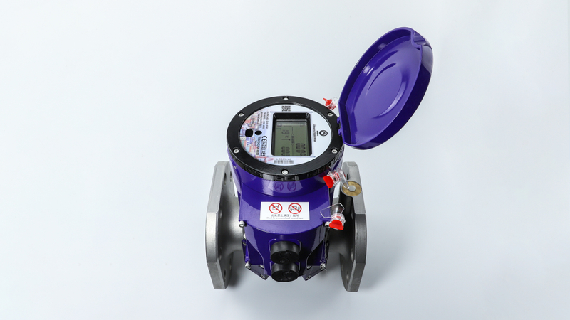 Industrial irrigation ultrasonic bulk wireless R250-R400 intelligent water meter new generation ductile iron NB IoT with pressure sensor