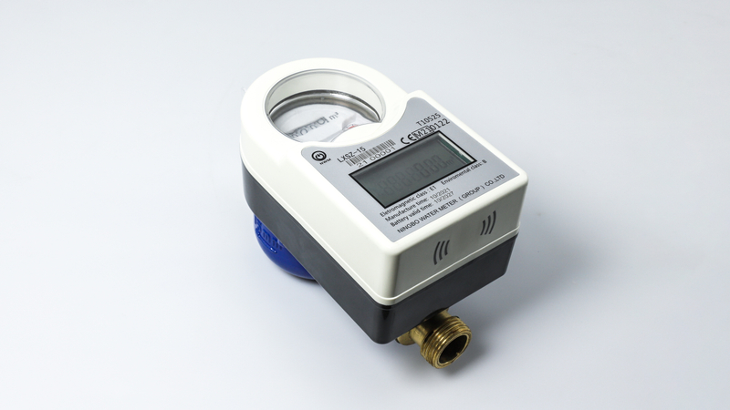  Smart RF Card Water Meter Class B R80 R100 Electromechanical Separation With RF Card Valve Self-maintenance
