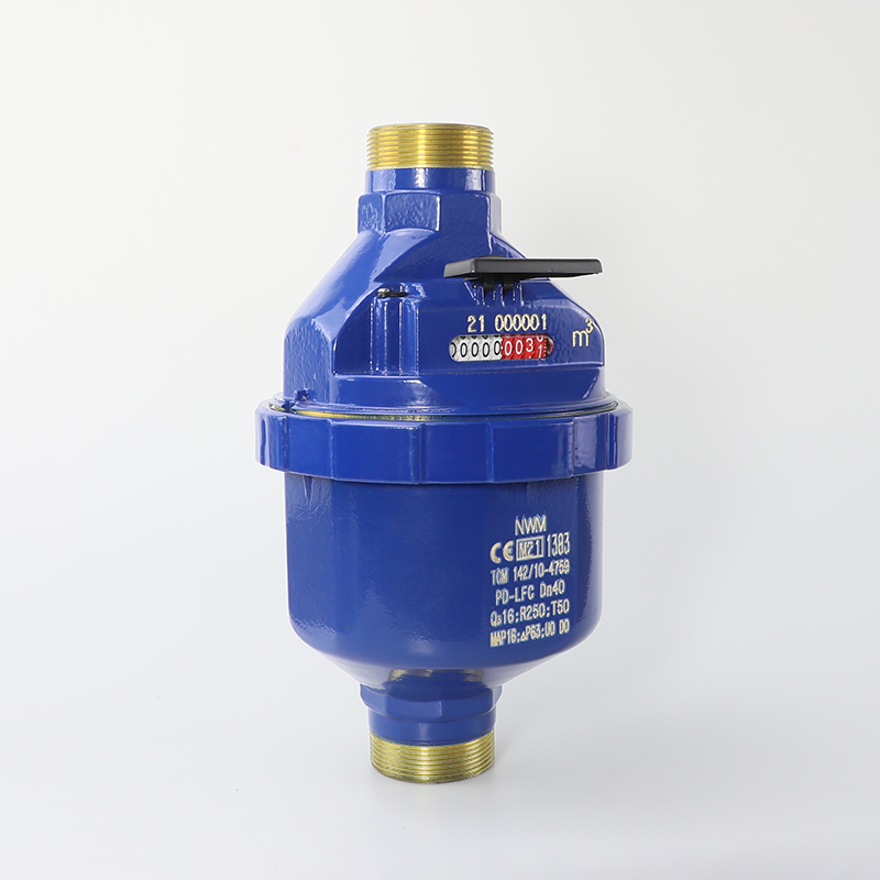 Residential Piston Displacement Volumetric Semi-Dry Liquid Filled Type Water Meter