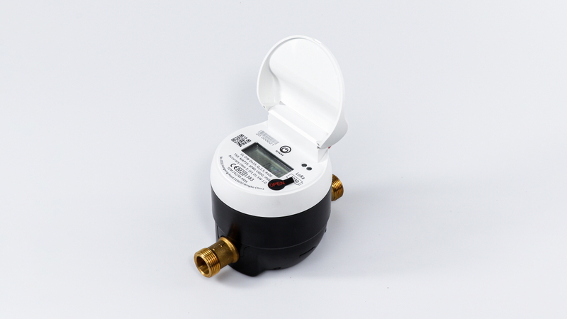 Residential Domestic Ultrasonic Domestic Wireless R250 Smart Water Meter brass body wholesale