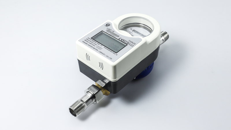  Smart RF Card Water Meter Class B R80 R100 Electromechanical Separation With RF Card Valve Self-maintenance