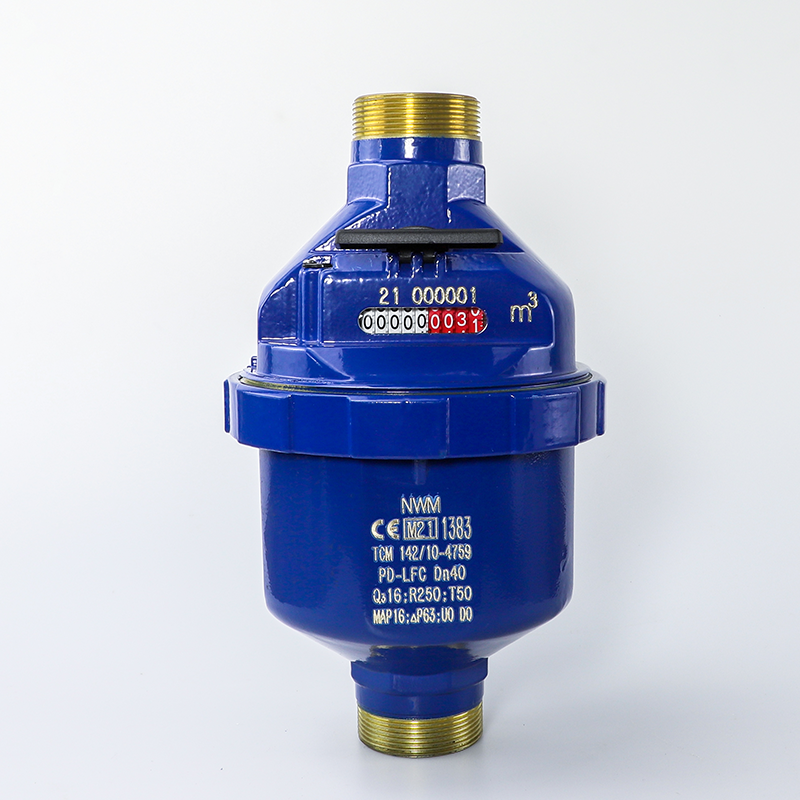 Residential Piston Displacement Volumetric Semi-Dry Liquid Filled Type Water Meter