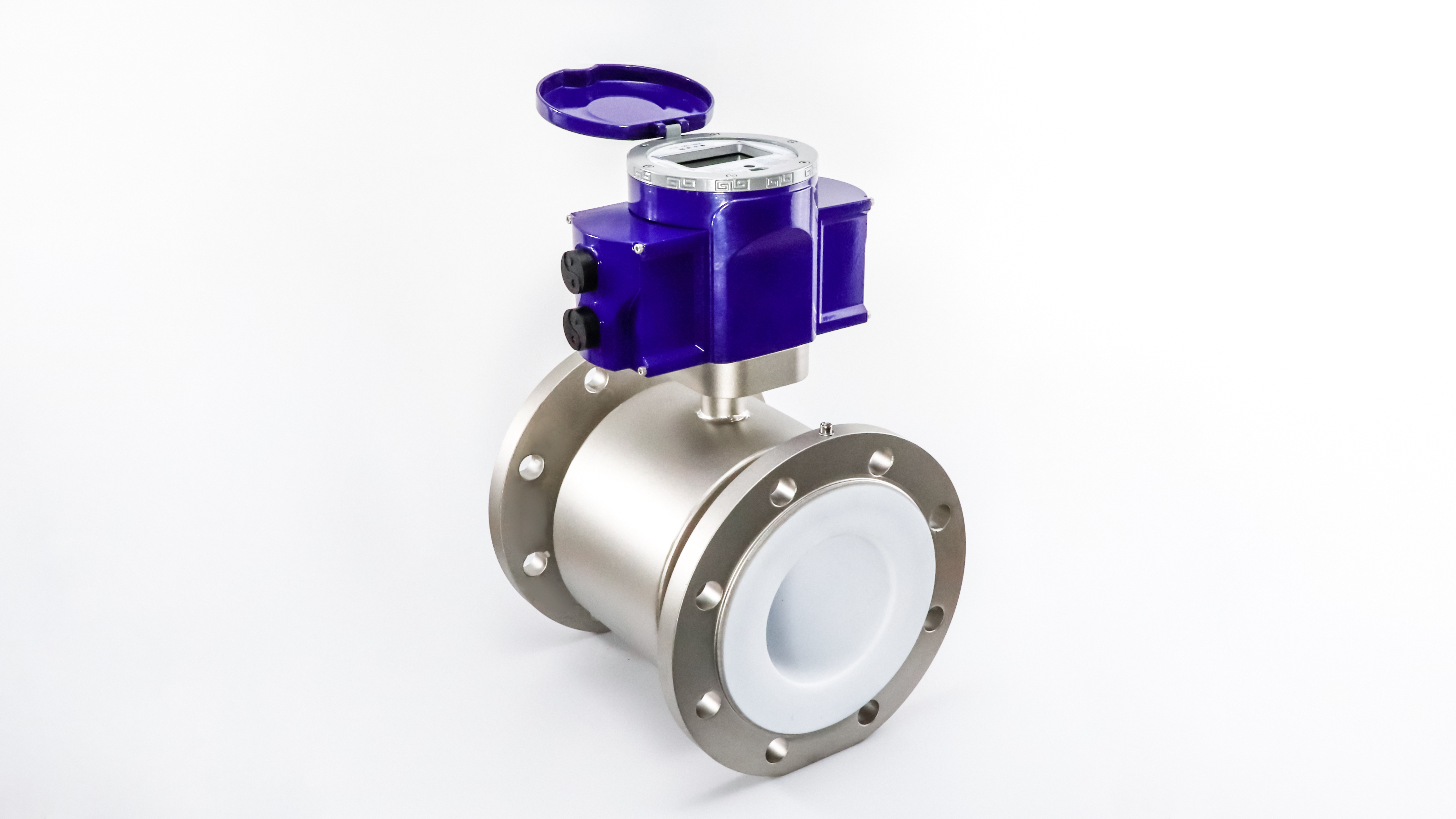 Smart Electromagnetic High Range Ratio Strong Measurement Stainless Steel Water Meter with NB-IoT Output