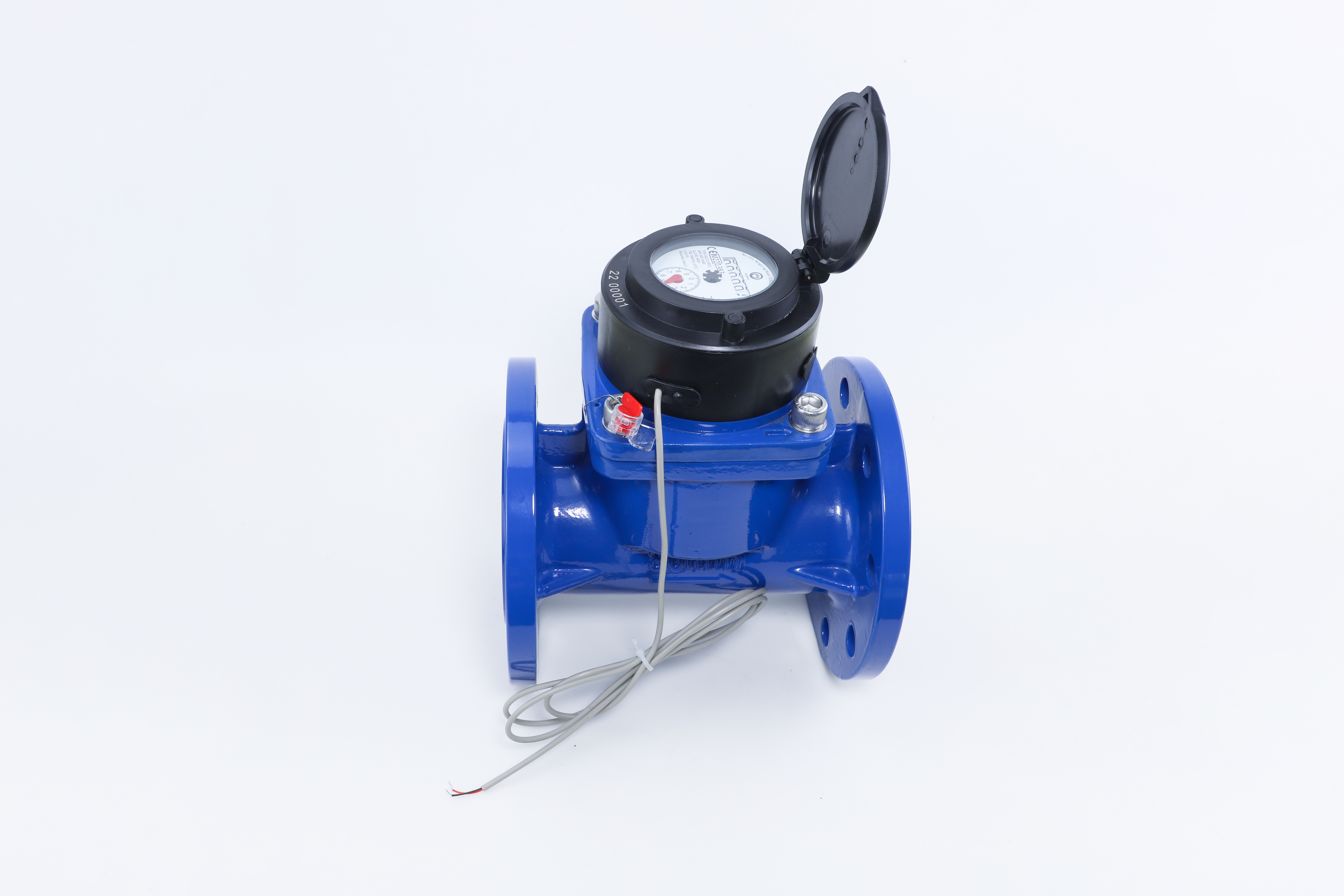 Mechanical Industrial Woltman Bulk Dry Type R80 / Class B Water Meter 