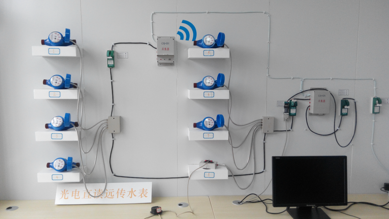 Photoelectric direct-reading water meter